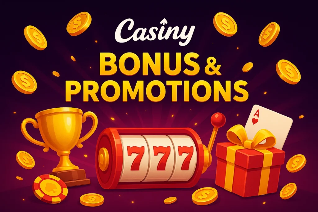 Casiny Bonus and Promotions for Online Casino Players in Australia