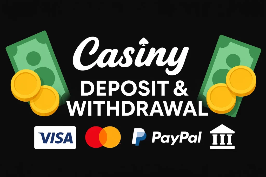 Casiny Deposit and WIthdrawal Methods for Online Casini Players in Australia