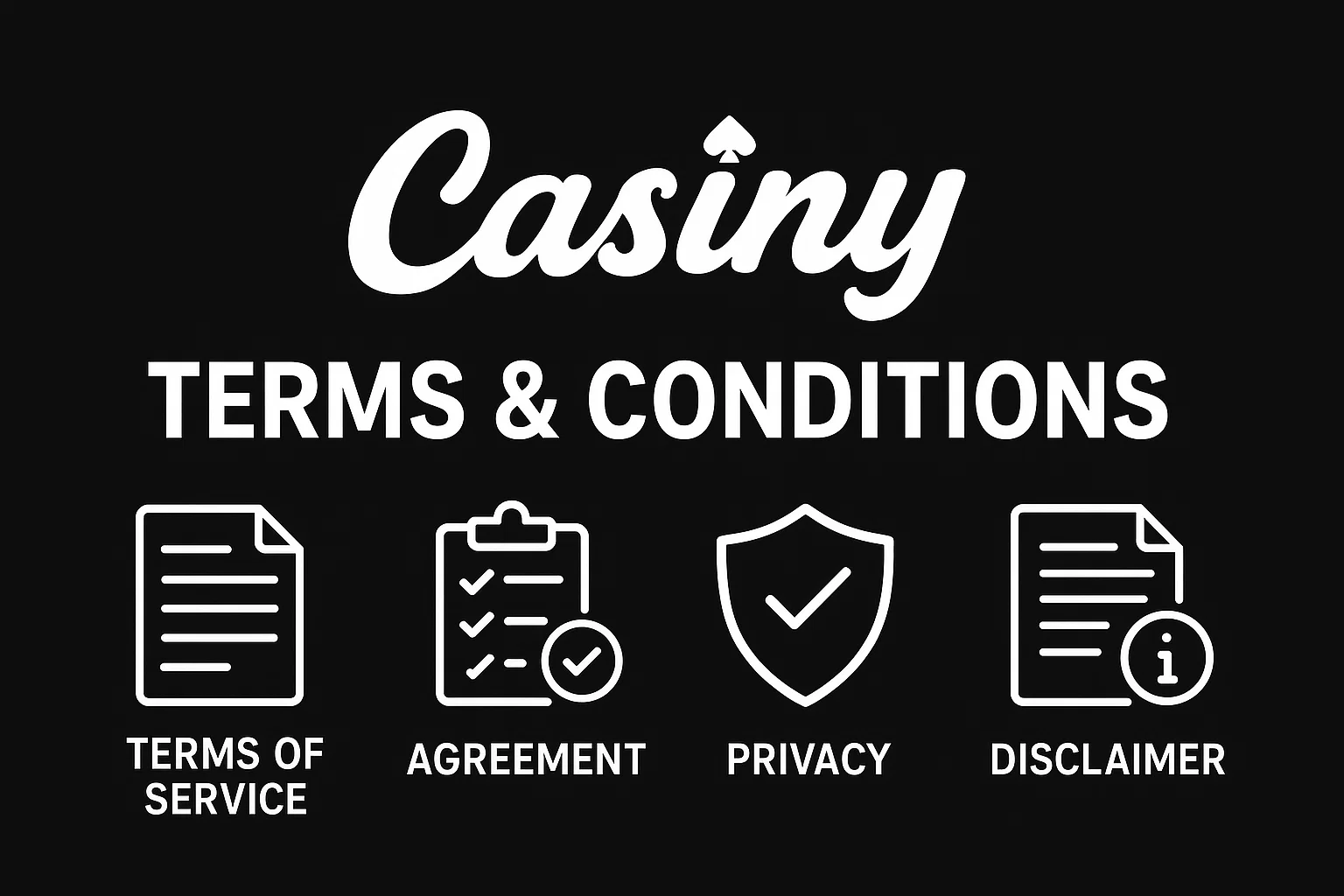 Casiny Terms and Conditions