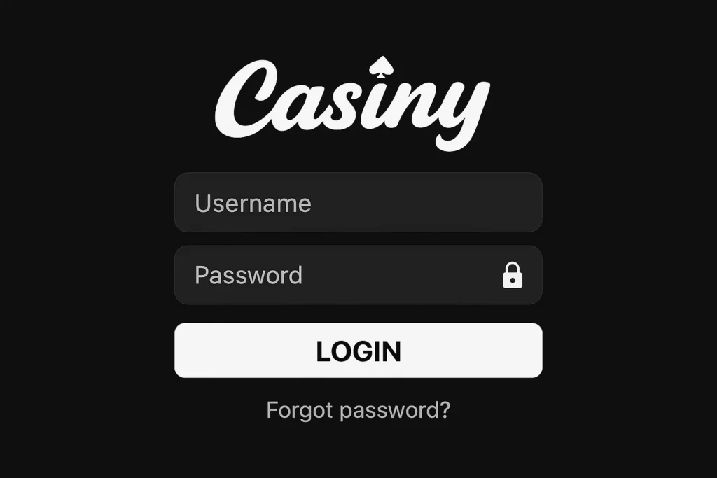 Online Casino Casiny Login Process for Players from Australia